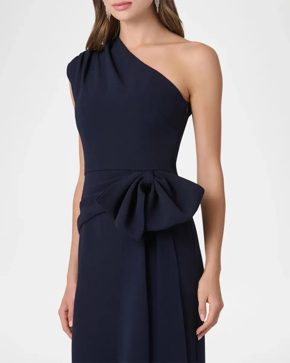 Shoshanna Ansley Draped One-Shoulder Maxi Dress | Thumbnail 5 Shoshanna Ansley Draped One-Shoulder Maxi Dress | Thumbnail 5