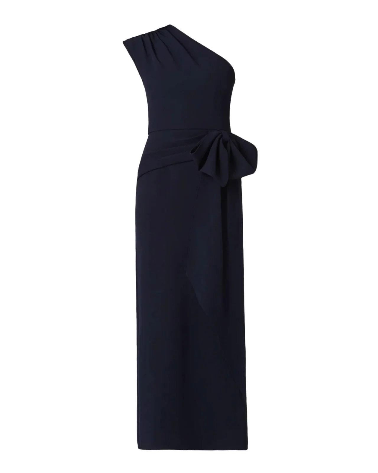 Ansley Draped One-Shoulder Maxi Dress