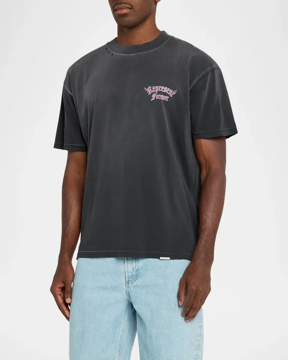 Represent Men's Duality Graphic T-Shirt | Thumbnail 4 Represent Men's Duality Graphic T-Shirt | Thumbnail 4