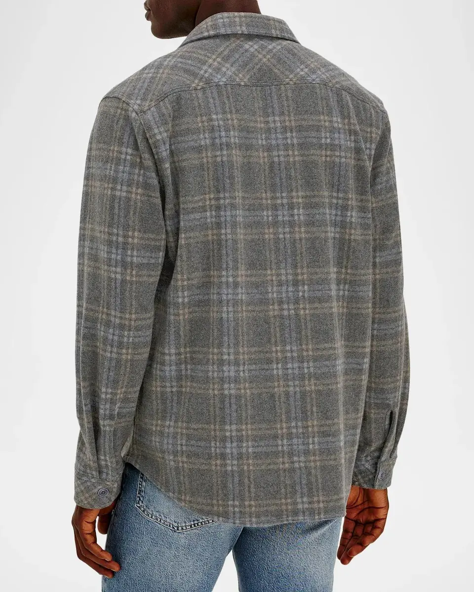 RAILS Men's Alder Plaid Overshirt | Thumbnail 3 RAILS Men's Alder Plaid Overshirt | Thumbnail 3
