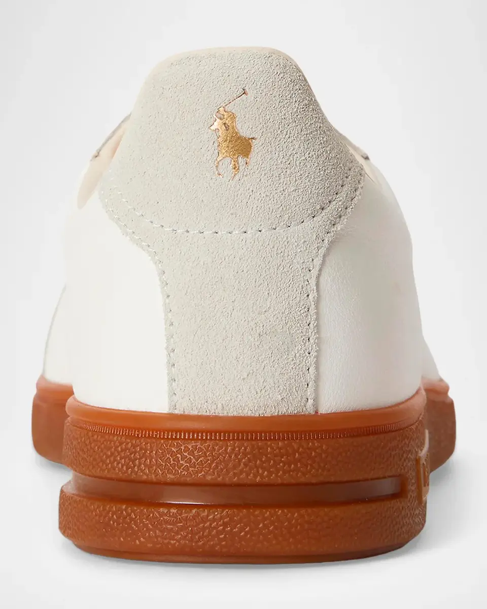 Polo Ralph Lauren Men's Bedford Leather Low-Top Sneakers | Thumbnail 2