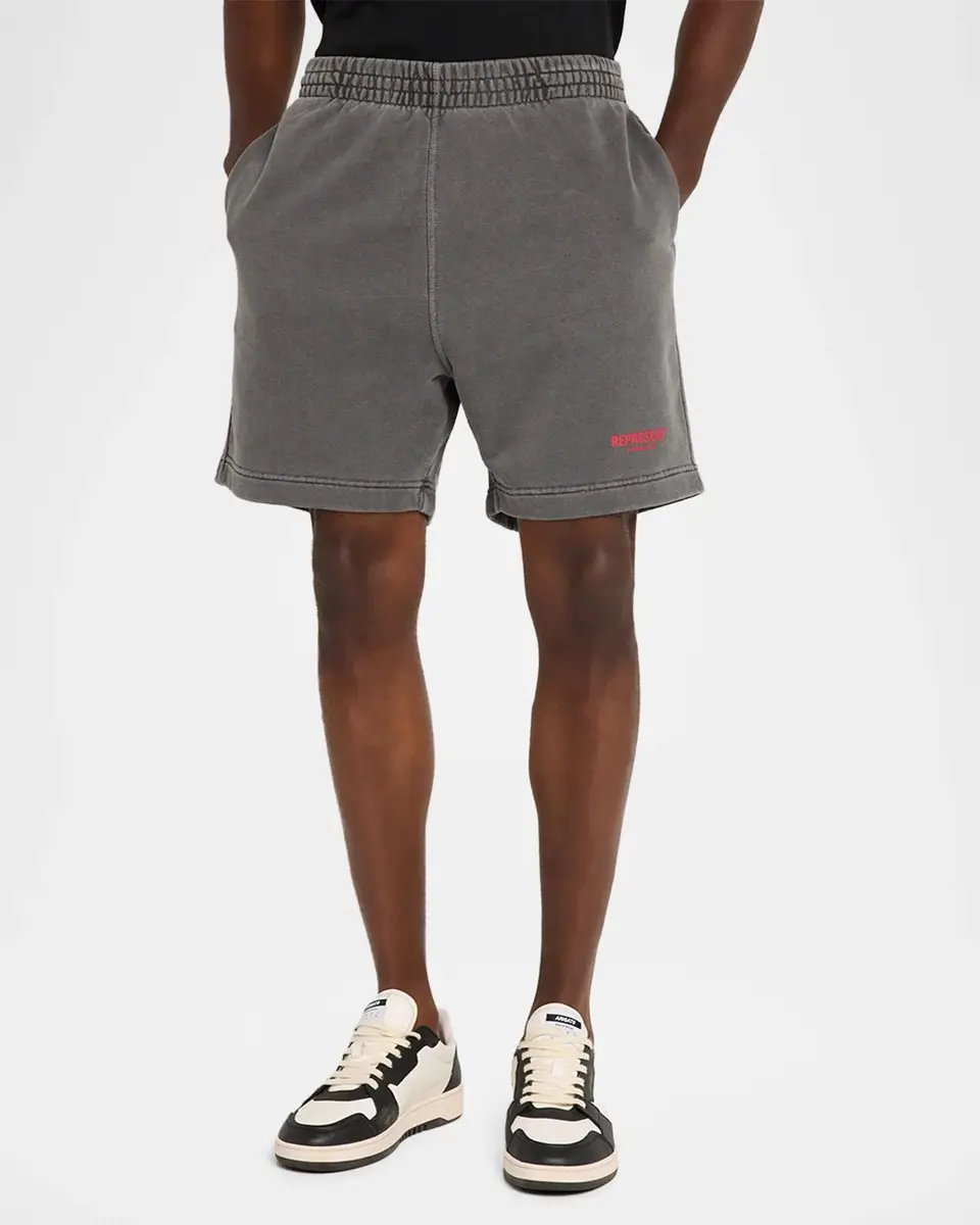 Represent Men's Owners Cotton Pull-On Shorts | Thumbnail 4