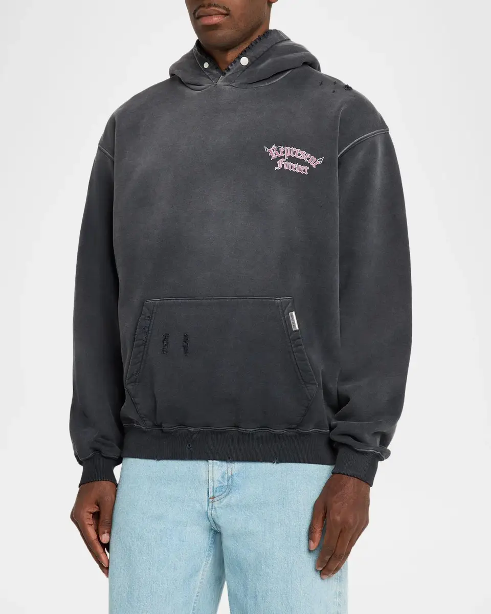 Represent Men's Duality Pullover Hoodie | Thumbnail 4 Represent Men's Duality Pullover Hoodie | Thumbnail 4