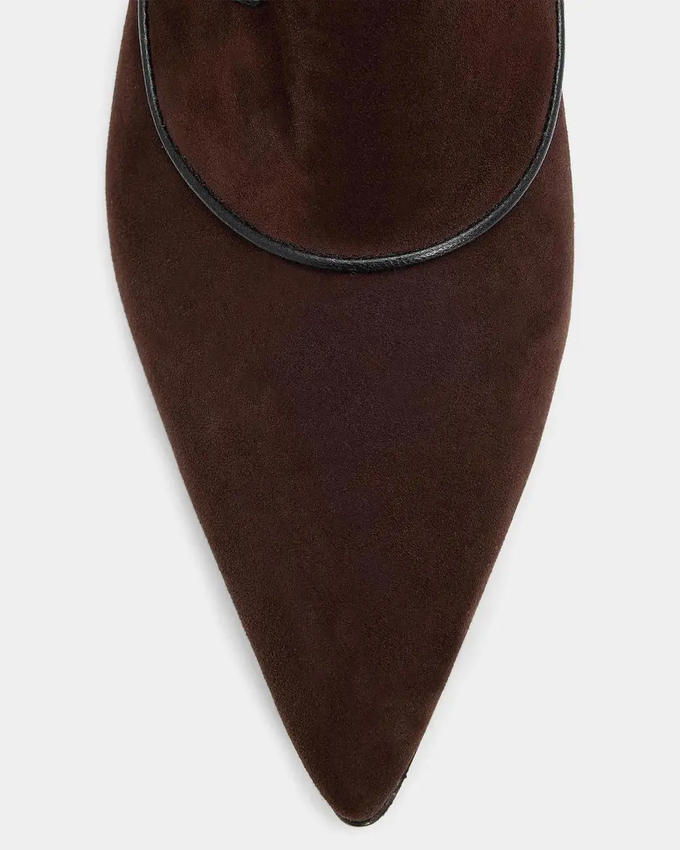 Manolo Blahnik Hironu Suede Ankle Boots | Thumbnail 5 Manolo Blahnik Hironu Suede Ankle Boots | Thumbnail 5