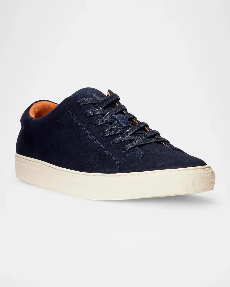 Polo Ralph Lauren Jermain Suede Low-Top Sneakers | Thumbnail 4