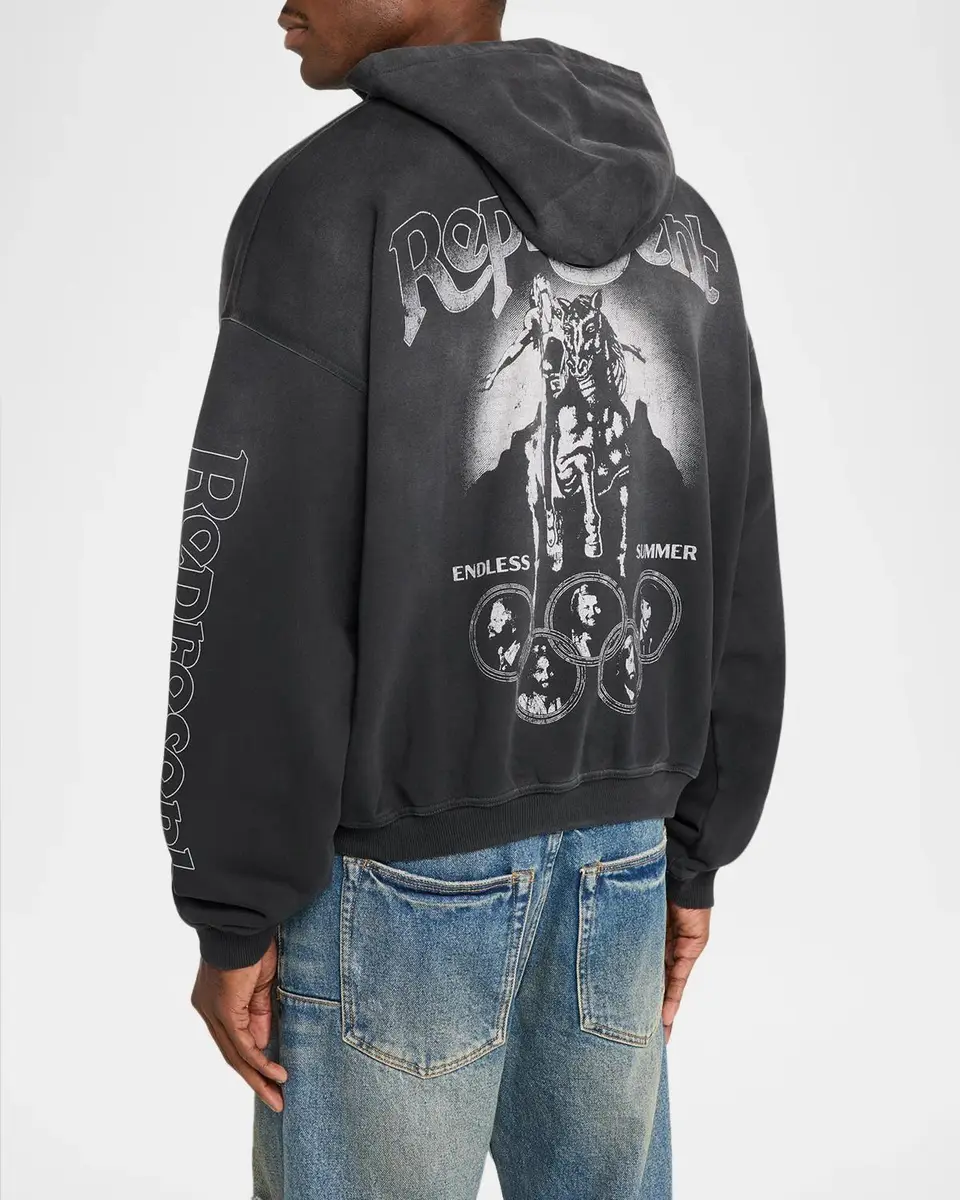 Represent x The Beach Boys Men's Full-Zip Hoodie | Thumbnail 3 Represent x The Beach Boys Men's Full-Zip Hoodie | Thumbnail 3