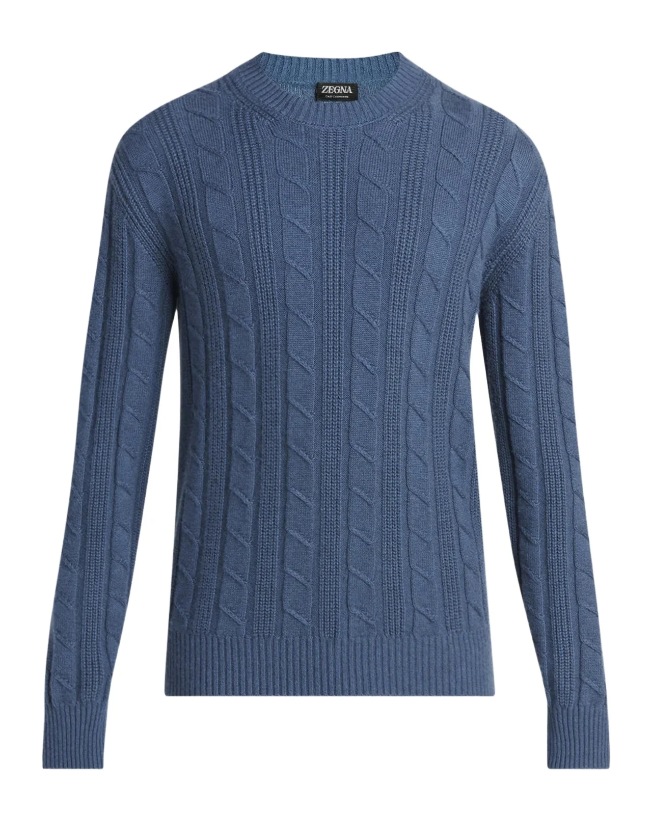 Men's Oasi Cashmere Cable Crewneck Sweater Men's Oasi Cashmere Cable Crewneck Sweater