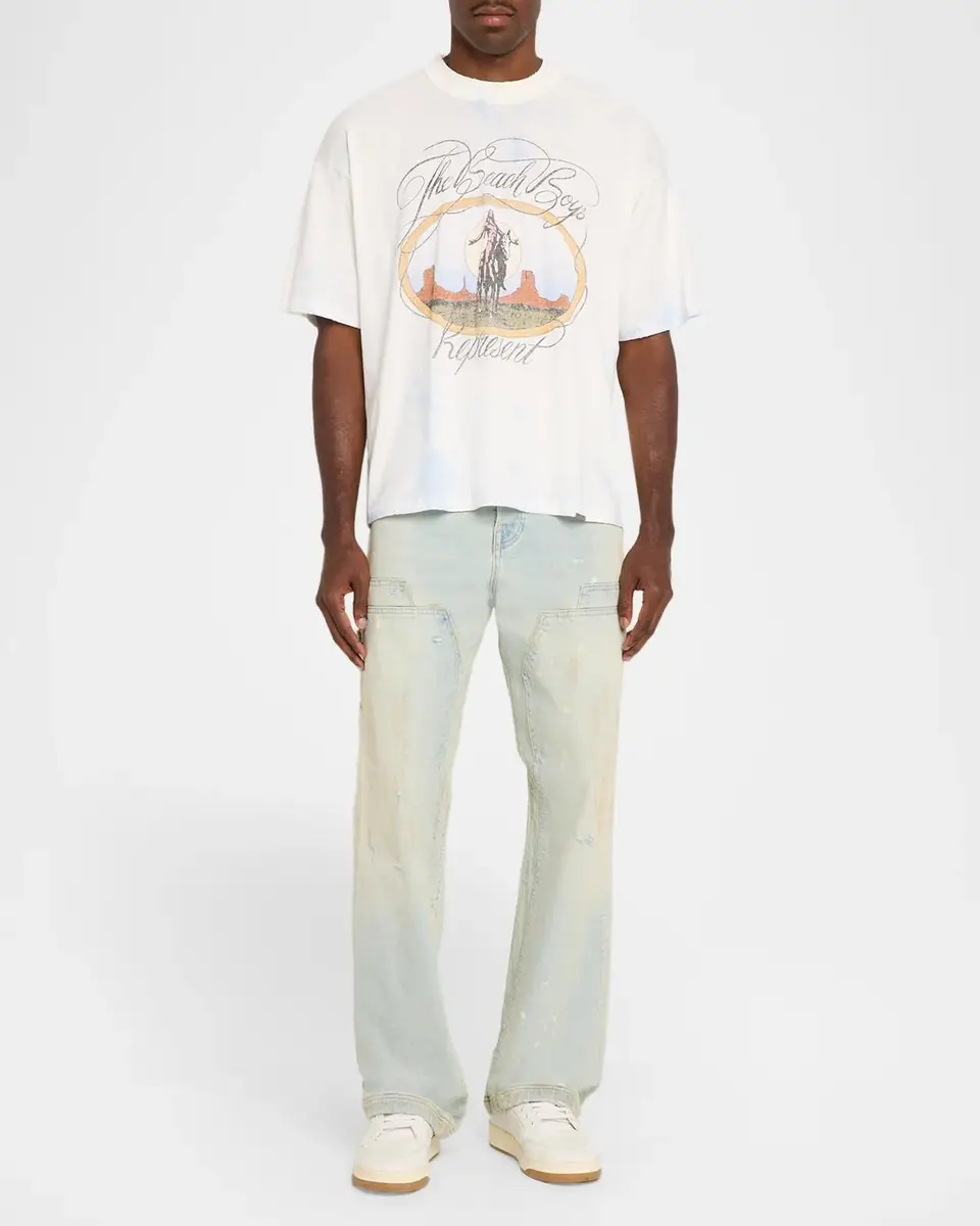 Represent x The Beach Boys Men's Beach Boys Script T-Shirt | Thumbnail 2 Represent x The Beach Boys Men's Beach Boys Script T-Shirt | Thumbnail 2