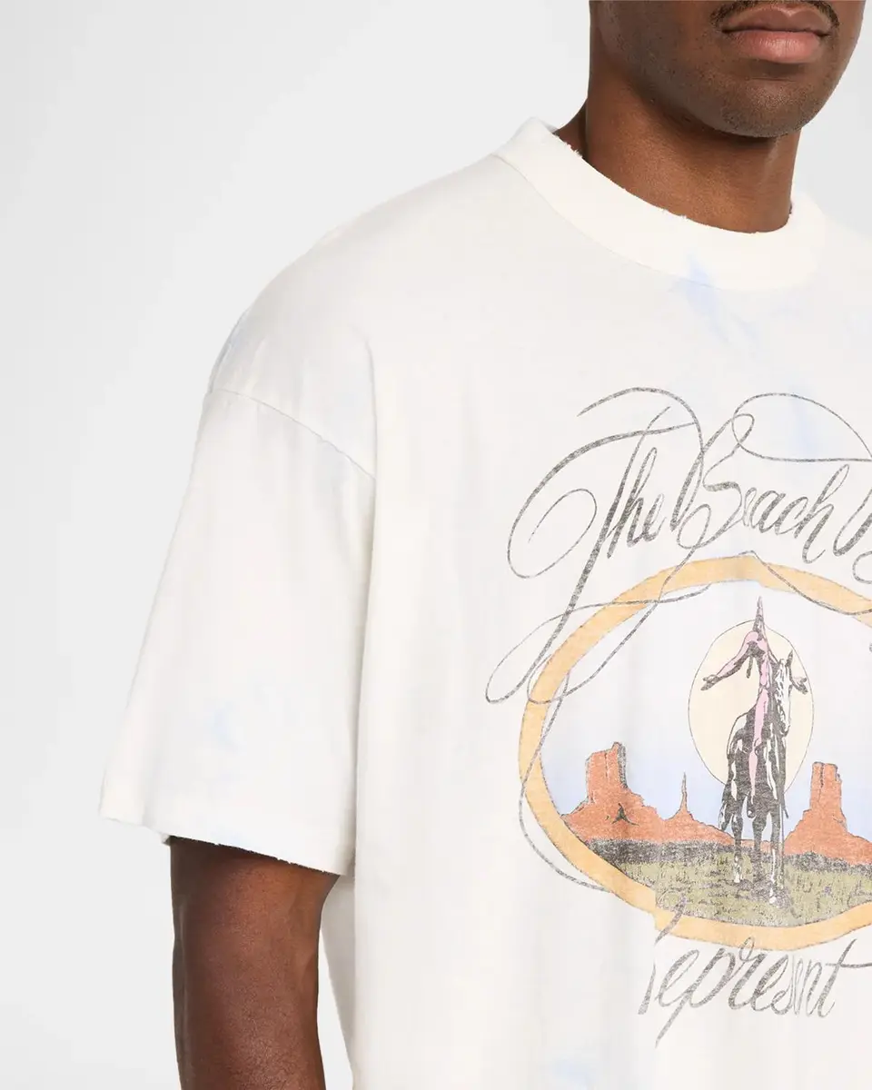 Represent x The Beach Boys Men's Beach Boys Script T-Shirt | Thumbnail 5 Represent x The Beach Boys Men's Beach Boys Script T-Shirt | Thumbnail 5