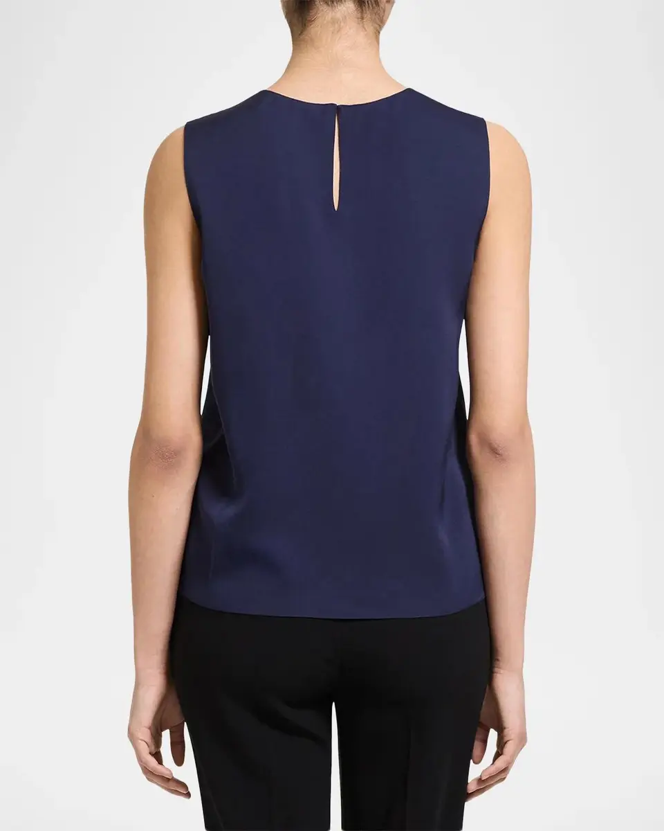 Theory Silk Straight Shell Top | Thumbnail 3 Theory Silk Straight Shell Top | Thumbnail 3