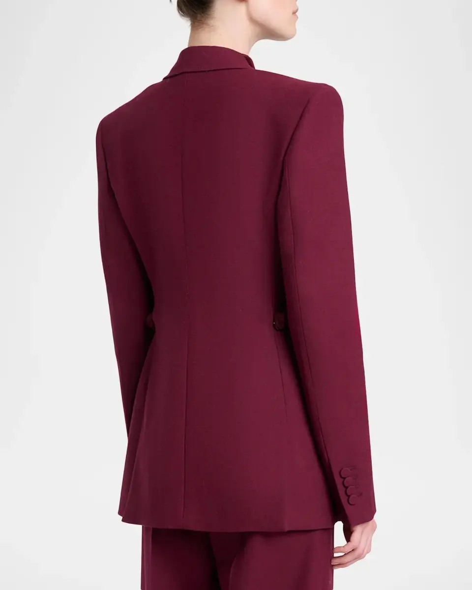 Gabriela Hearst Epona Chain-Waist Wool Blazer Jacket | Thumbnail 3 Gabriela Hearst Epona Chain-Waist Wool Blazer Jacket | Thumbnail 3