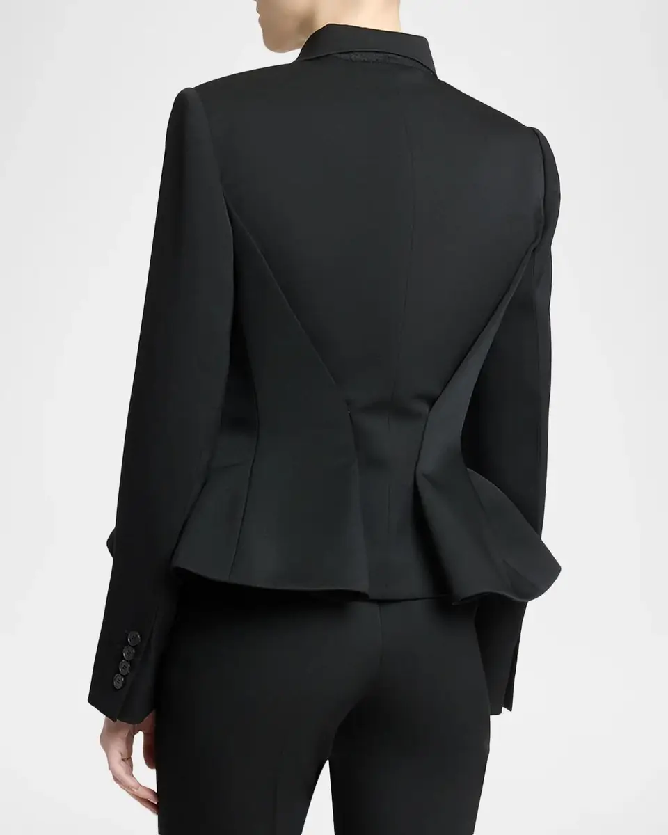 Givenchy Pinched Peplum Double-Breasted Jacket | Thumbnail 3 Givenchy Pinched Peplum Double-Breasted Jacket | Thumbnail 3