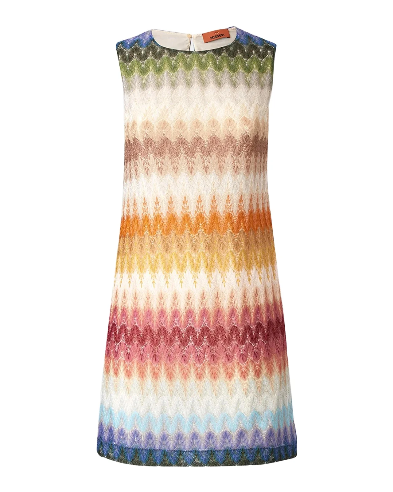 Degrade Raschel Knit Sleeveless Mini Dress Degrade Raschel Knit Sleeveless Mini Dress