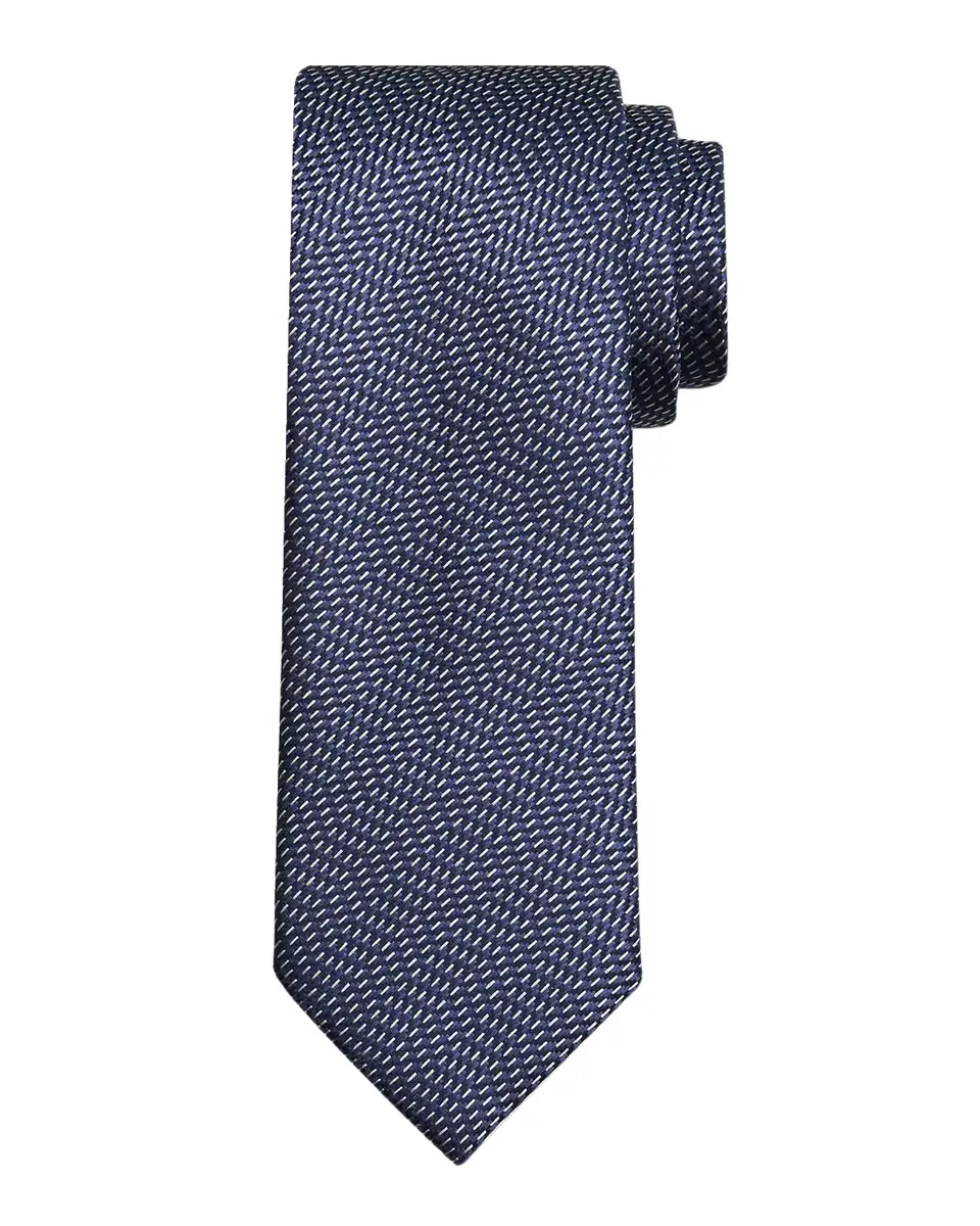 Brioni Men's Silk Micro-Jacquard Tie | Thumbnail 2 Brioni Men's Silk Micro-Jacquard Tie | Thumbnail 2