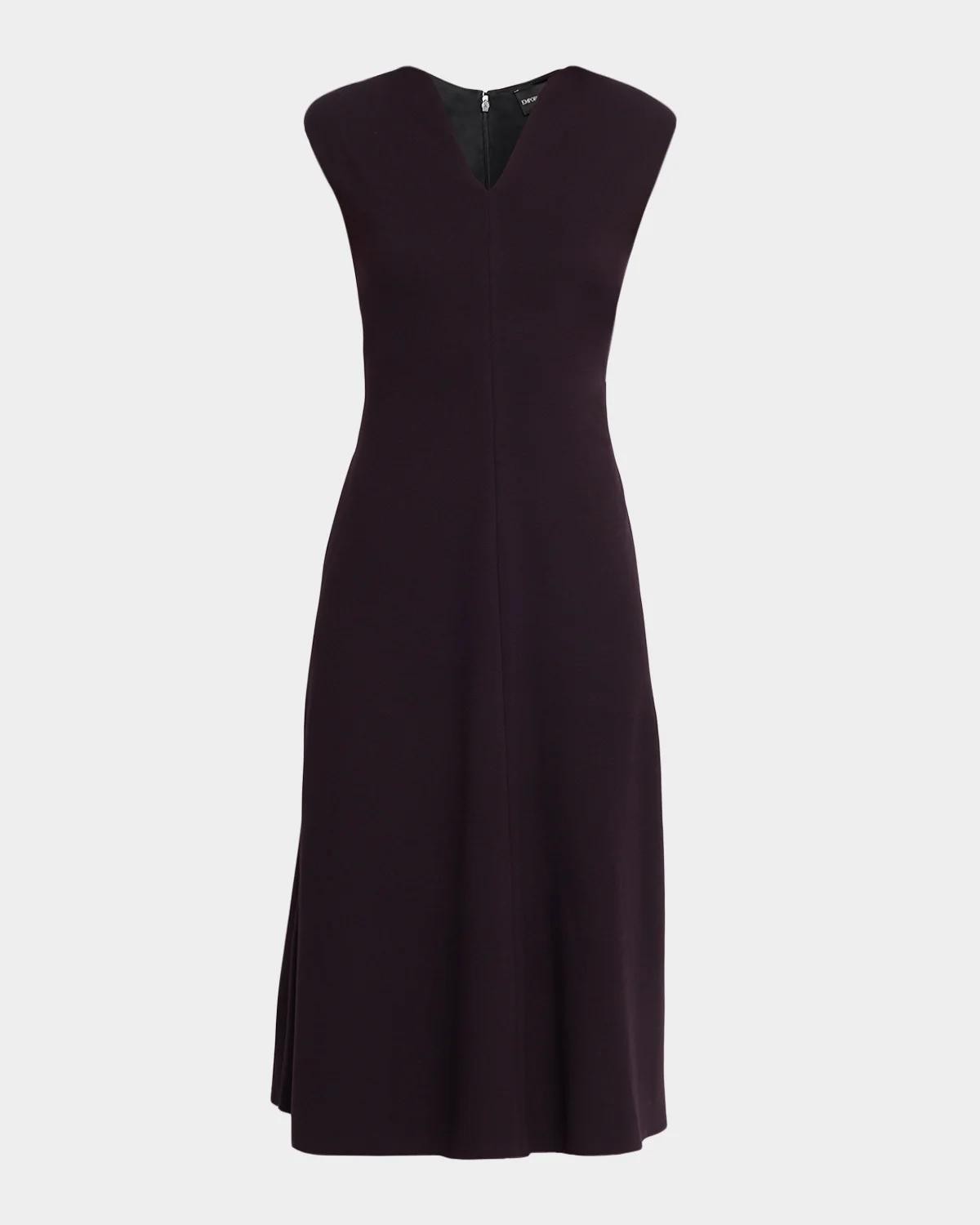 Cap-Sleeve Midi Dress Cap-Sleeve Midi Dress