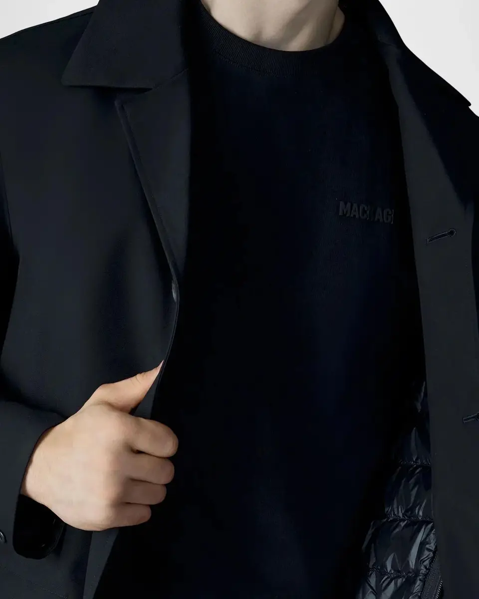 Mackage Men's Mathias 3-in-1 Balmacaan Coat with Removable Down Liner | Thumbnail 5