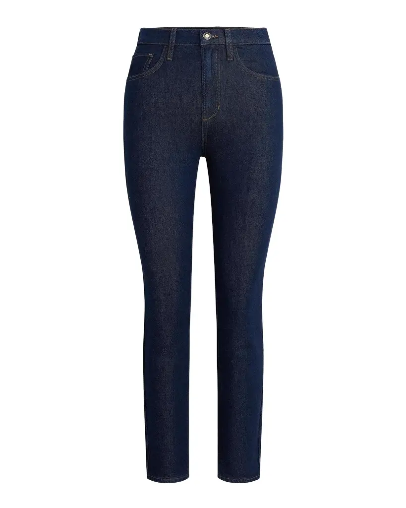 The Valentina Super High-Rise Straight Jeans