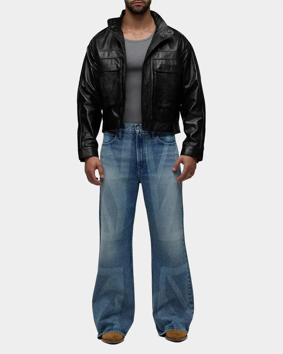 Hudson Luca Wide-Leg Jeans | Thumbnail 2