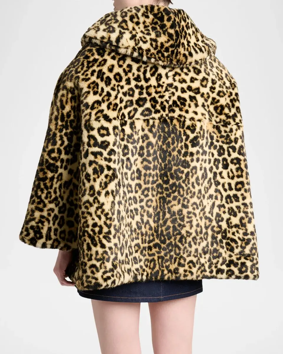 Givenchy Leopard-Print Faux-Fur Jacket | Thumbnail 3