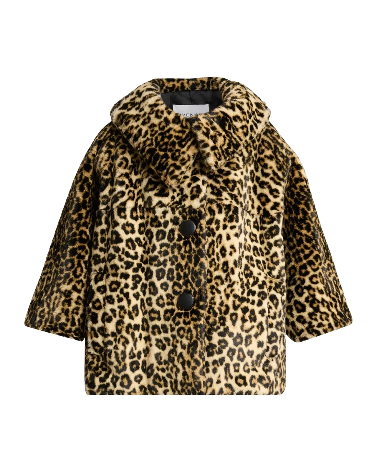 Givenchy Leopard-Print Faux-Fur Jacket