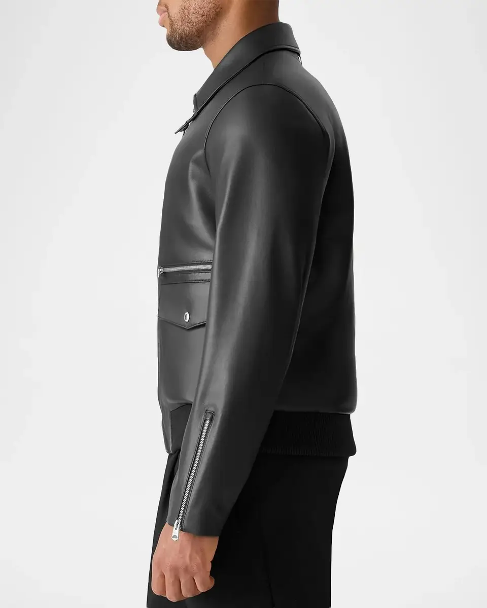 Mackage Men's Jakari Leather Jacket | Thumbnail 4 Mackage Men's Jakari Leather Jacket | Thumbnail 4