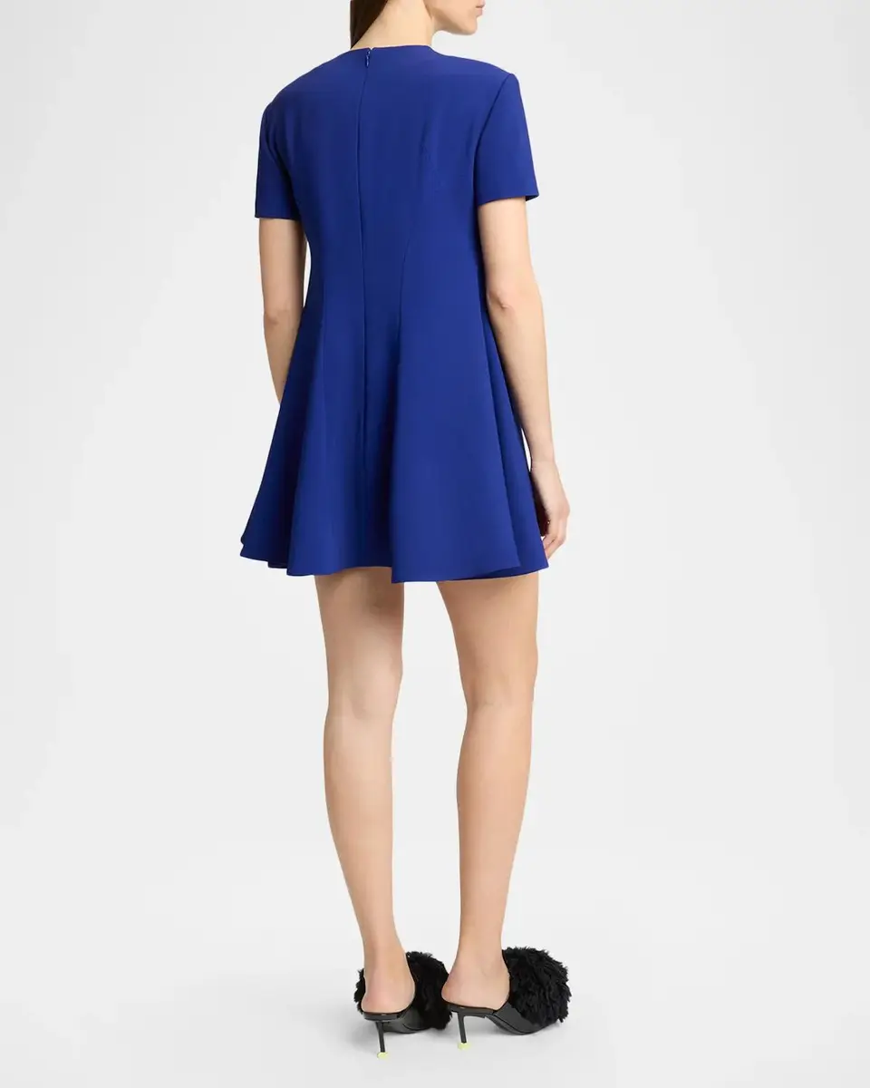 Givenchy Short-Sleeve Mini Swing Dress | Thumbnail 3 Givenchy Short-Sleeve Mini Swing Dress | Thumbnail 3