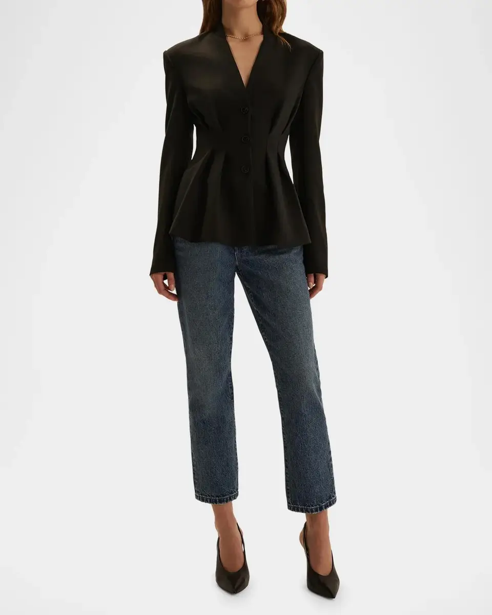 Favorite Daughter The Dot Mid-Rise Cropped Jeans | Thumbnail 2 Favorite Daughter The Dot Mid-Rise Cropped Jeans | Thumbnail 2