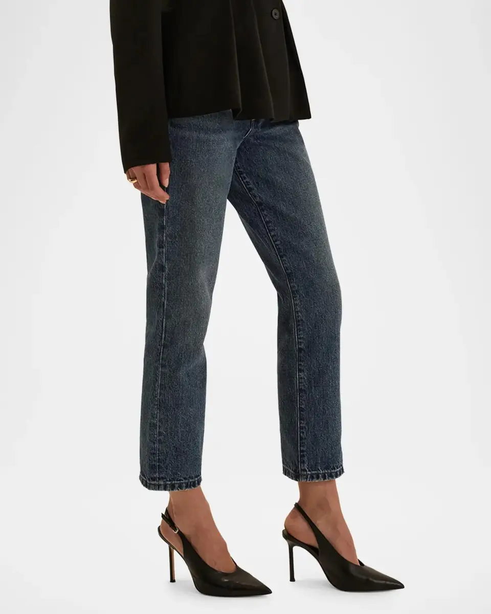 Favorite Daughter The Dot Mid-Rise Cropped Jeans | Thumbnail 4 Favorite Daughter The Dot Mid-Rise Cropped Jeans | Thumbnail 4