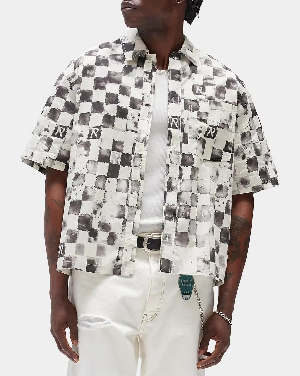 Represent Pool Side Cotton Shirt | Thumbnail 4 Represent Pool Side Cotton Shirt | Thumbnail 4