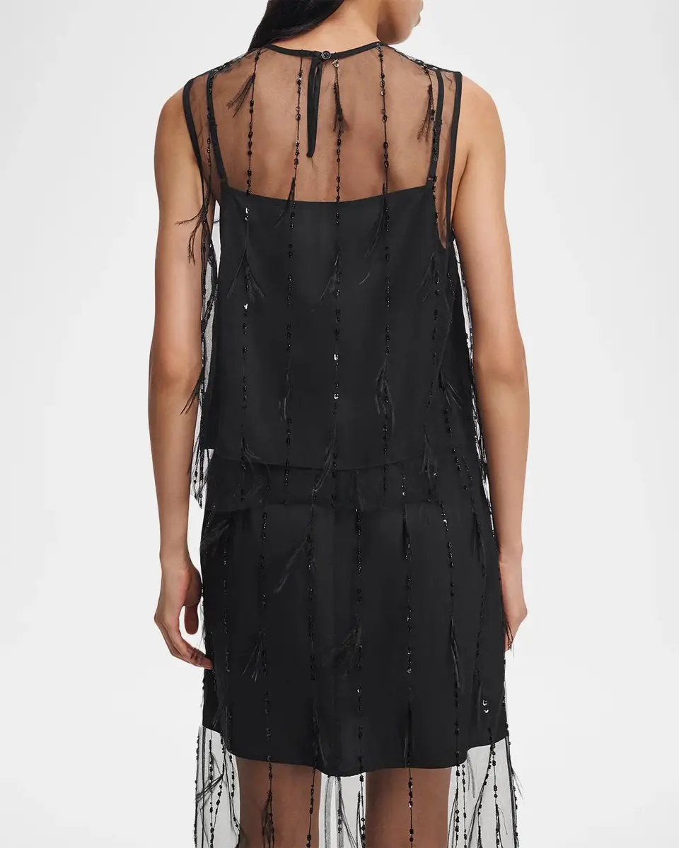 rag & bone Geena Sheer Embellished Tank | Thumbnail 3