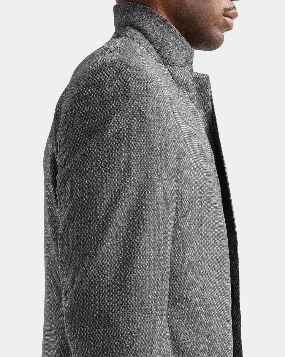 Emporio Armani Men's Jacquard-Diamond Wool Sport Coat | Thumbnail 8 Emporio Armani Men's Jacquard-Diamond Wool Sport Coat | Thumbnail 8