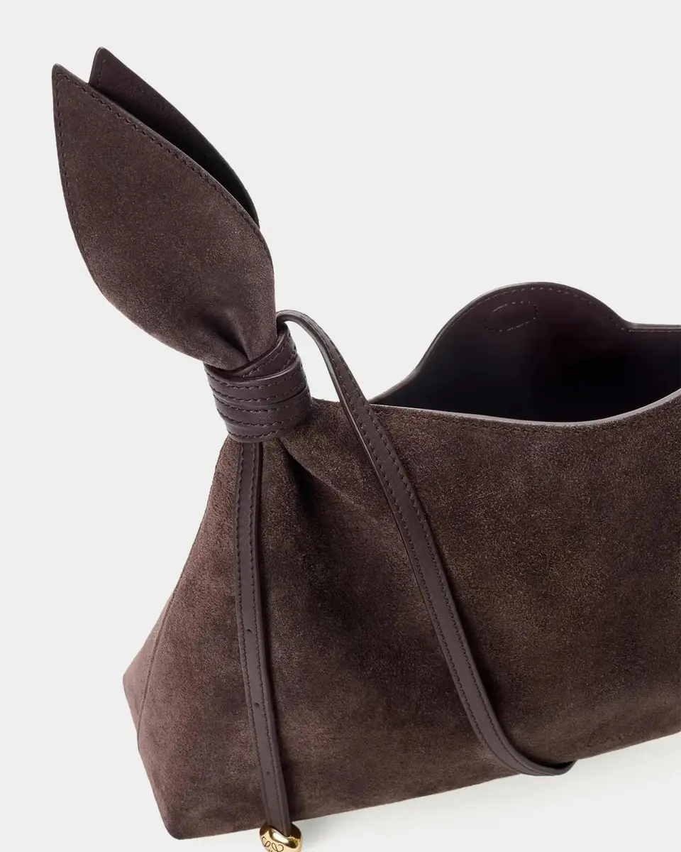 Loewe Scarf Medium Suede Shoulder Bag | Thumbnail 3 Loewe Scarf Medium Suede Shoulder Bag | Thumbnail 3