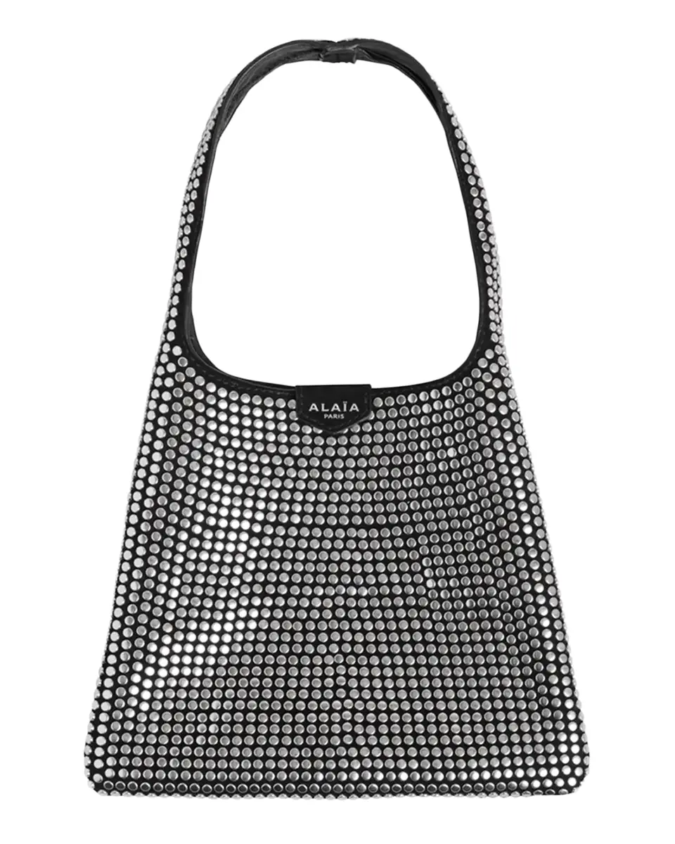 Alaïa Hobo Small Studded Leather Hobo Bag | Thumbnail 2 Alaïa Hobo Small Studded Leather Hobo Bag | Thumbnail 2