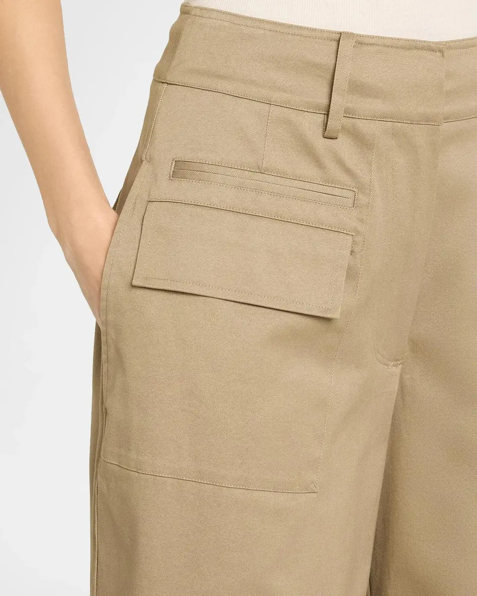 Proenza Schouler White Label Talla Barrel-Leg Cotton Cargo Pants | Thumbnail 5 Proenza Schouler White Label Talla Barrel-Leg Cotton Cargo Pants | Thumbnail 5