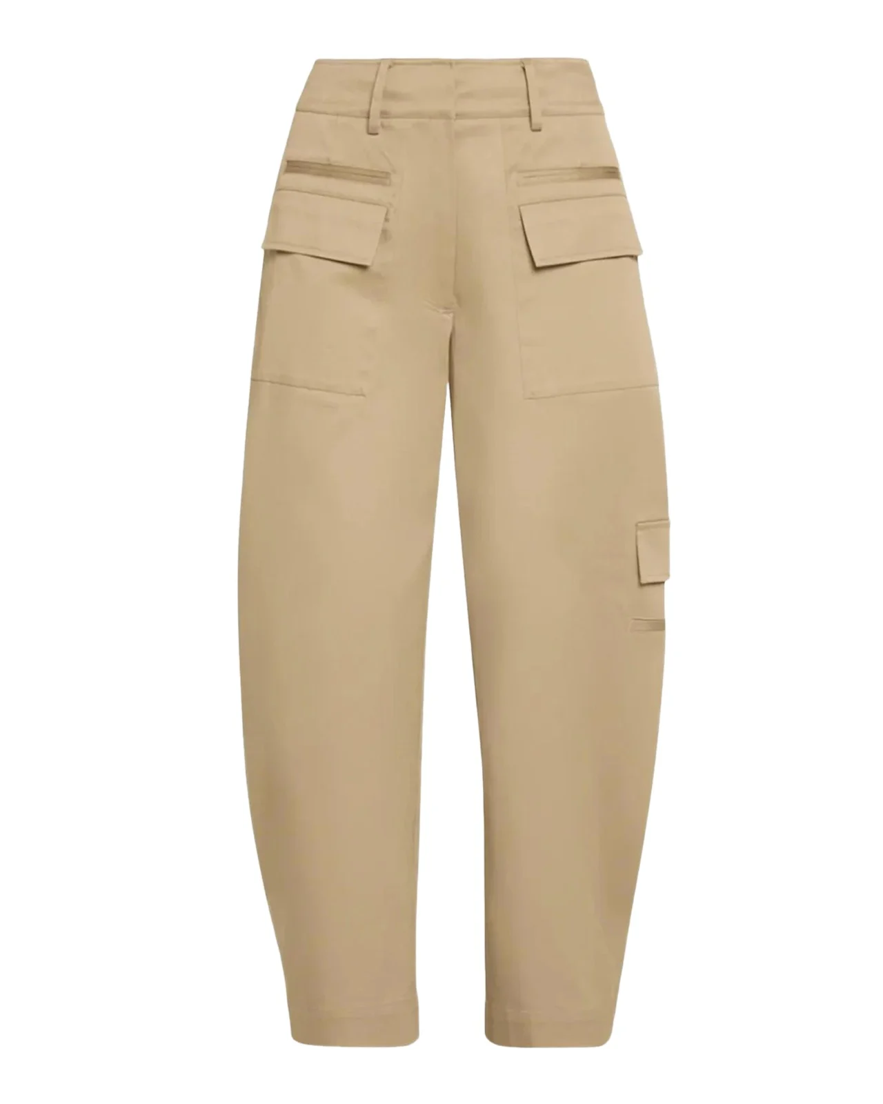 Talla Barrel-Leg Cotton Cargo Pants Talla Barrel-Leg Cotton Cargo Pants