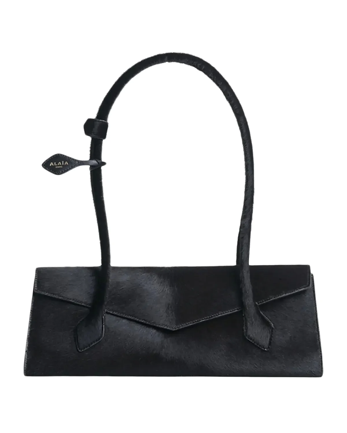 Le Teckel Medium Calf Hair Shoulder Bag Le Teckel Medium Calf Hair Shoulder Bag