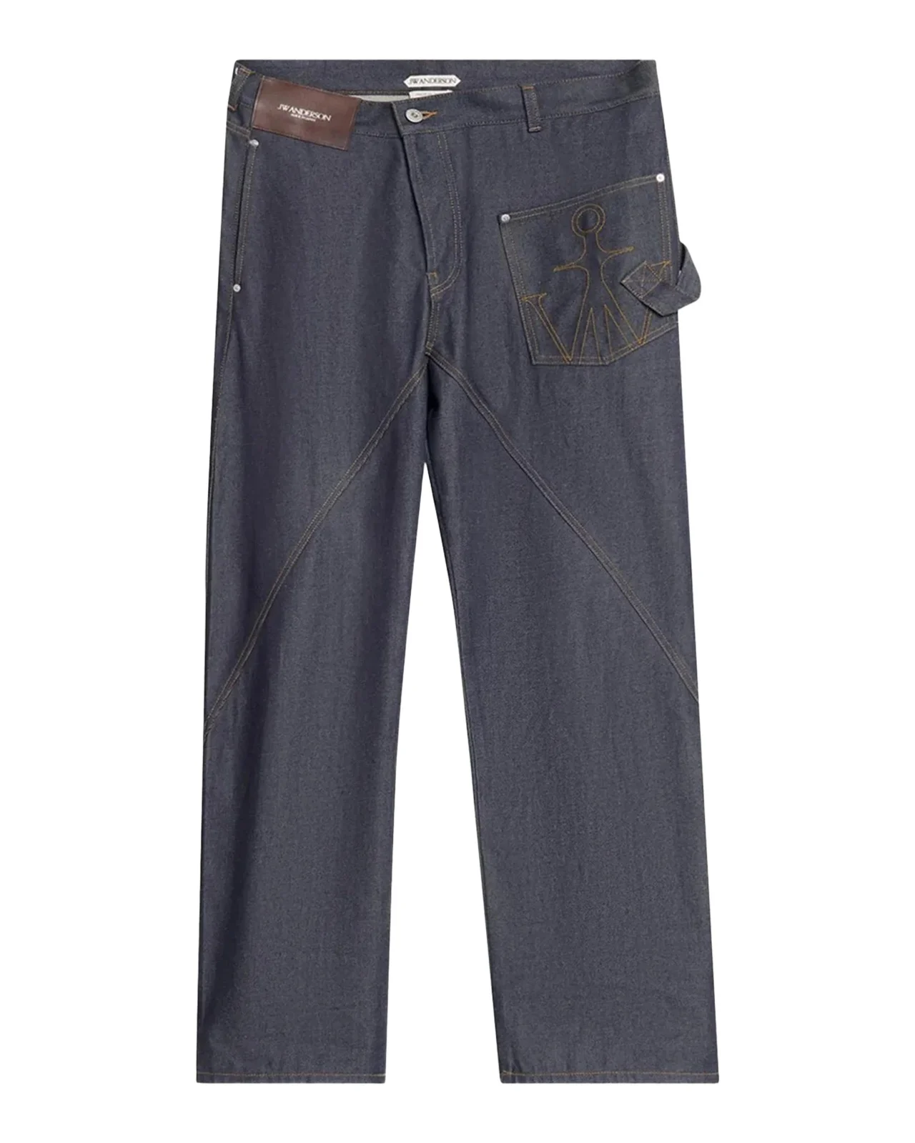 Turn-Up-Cuff Workwear Jeans