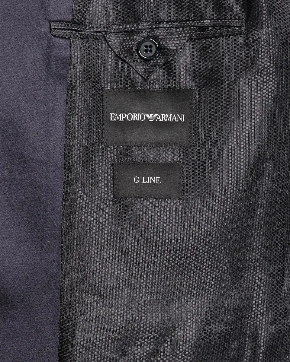 Emporio Armani Men's Textured Virgin Wool-Blend Blazer | Thumbnail 6 Emporio Armani Men's Textured Virgin Wool-Blend Blazer | Thumbnail 6
