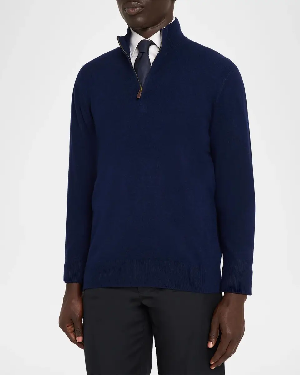 Polo Ralph Lauren Men's Cashmere Half-Zip Sweater | Thumbnail 4