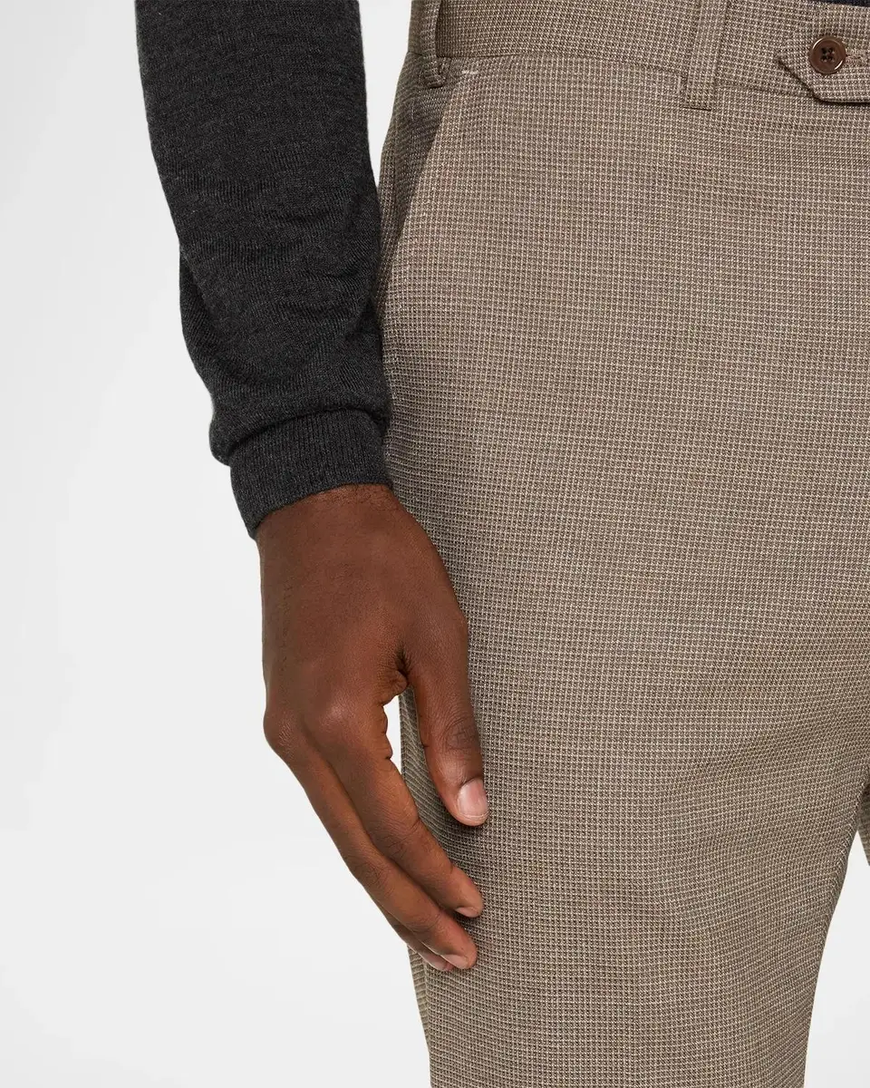 Emporio Armani Men's Virgin Wool-Blend Pants | Thumbnail 5