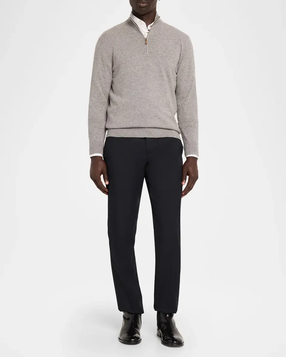Polo Ralph Lauren Men's Cashmere Half-Zip Sweater | Thumbnail 2 Polo Ralph Lauren Men's Cashmere Half-Zip Sweater | Thumbnail 2