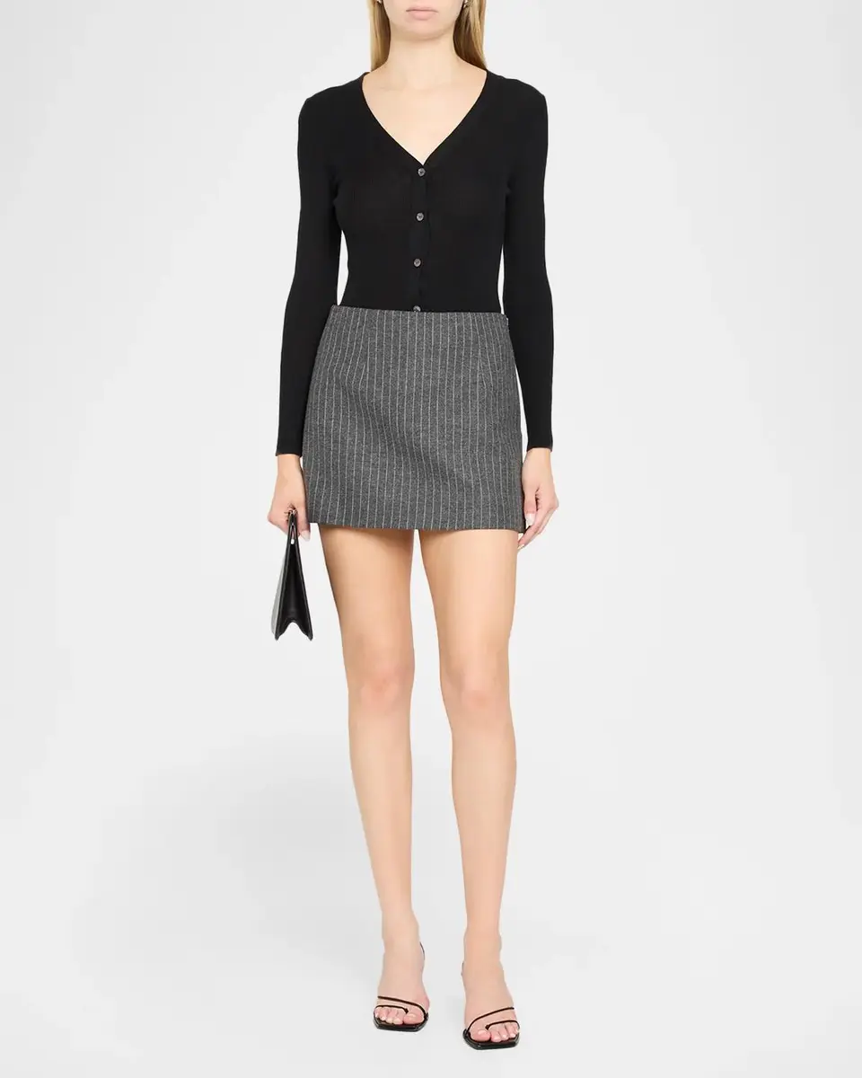 Kobi Halperin Kaitlin Striped Mini Skirt | Thumbnail 2 Kobi Halperin Kaitlin Striped Mini Skirt | Thumbnail 2