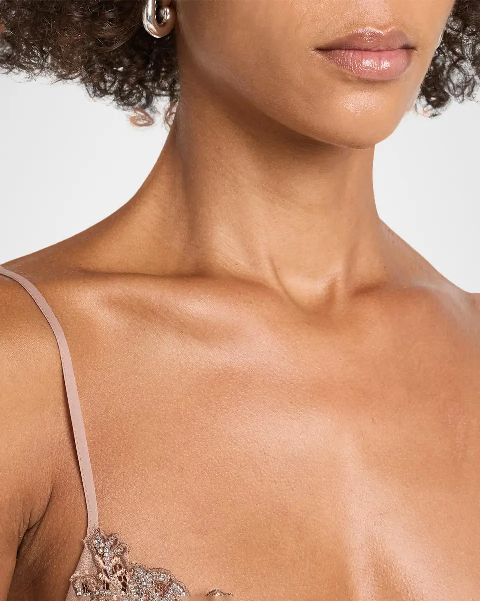 Kobi Halperin Lace-Accented Silk Top | Thumbnail 5