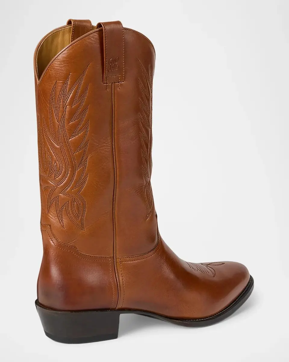 Ralph Lauren Purple Label Men's Leather Western Boots | Thumbnail 3 Ralph Lauren Purple Label Men's Leather Western Boots | Thumbnail 3