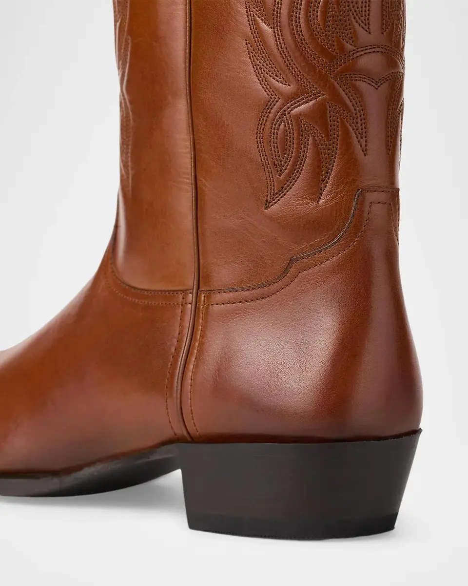 Ralph Lauren Purple Label Men's Leather Western Boots | Thumbnail 7 Ralph Lauren Purple Label Men's Leather Western Boots | Thumbnail 7