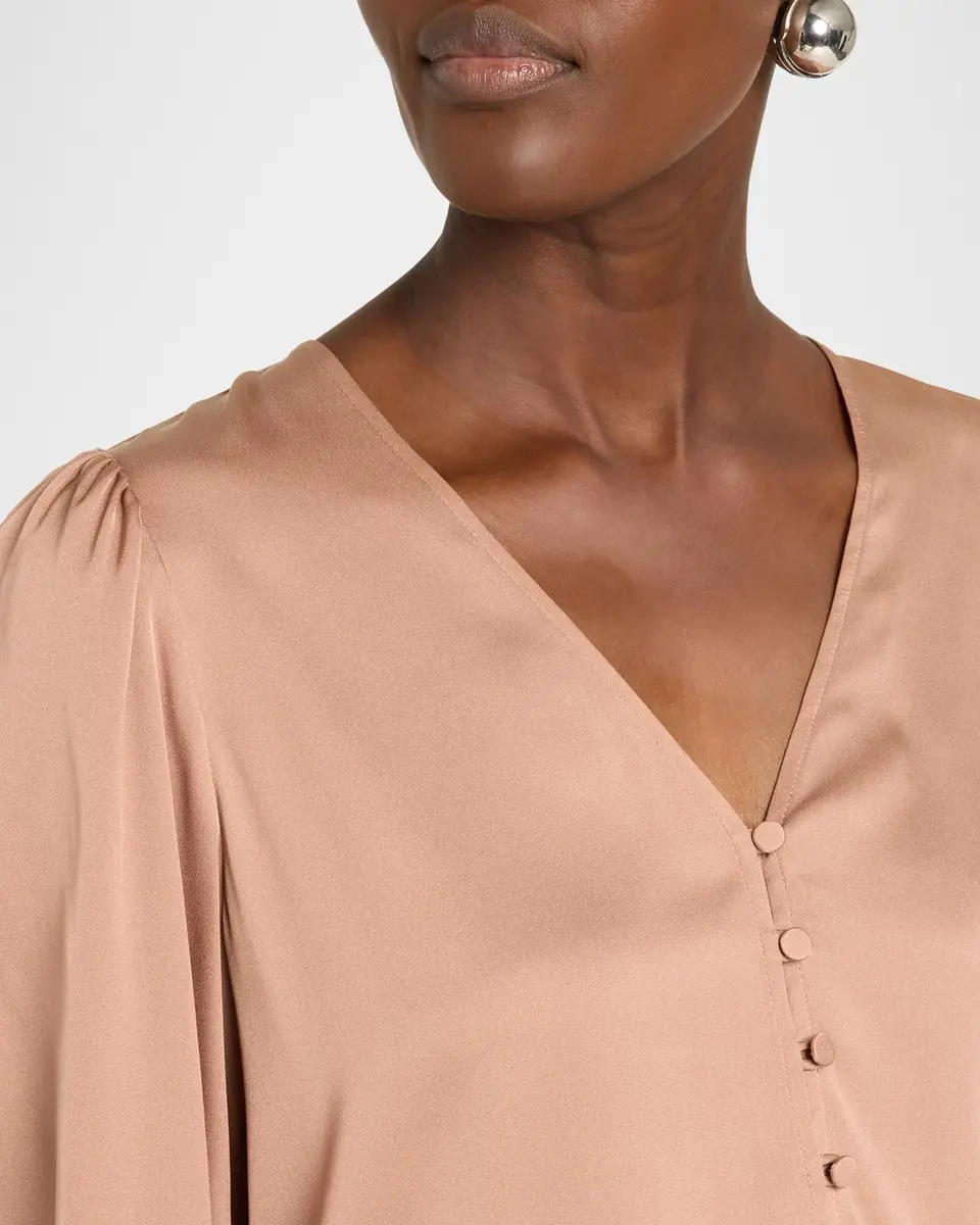 Kobi Halperin Maren Stretch-Silk Blouse | Thumbnail 5 Kobi Halperin Maren Stretch-Silk Blouse | Thumbnail 5