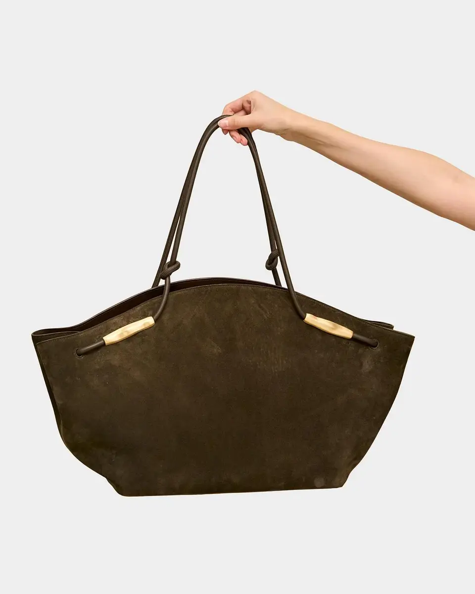 Cult Gaia Solay XL Suede Tote Bag | Thumbnail 5 Cult Gaia Solay XL Suede Tote Bag | Thumbnail 5