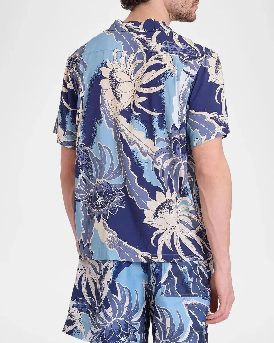 JW Anderson Floral Camp Collar Shirt | Thumbnail 3 JW Anderson Floral Camp Collar Shirt | Thumbnail 3