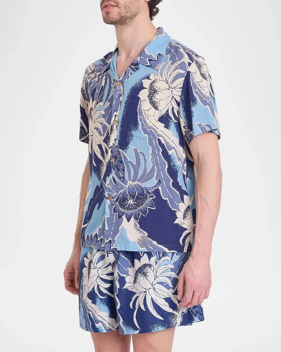 JW Anderson Floral Camp Collar Shirt | Thumbnail 4 JW Anderson Floral Camp Collar Shirt | Thumbnail 4