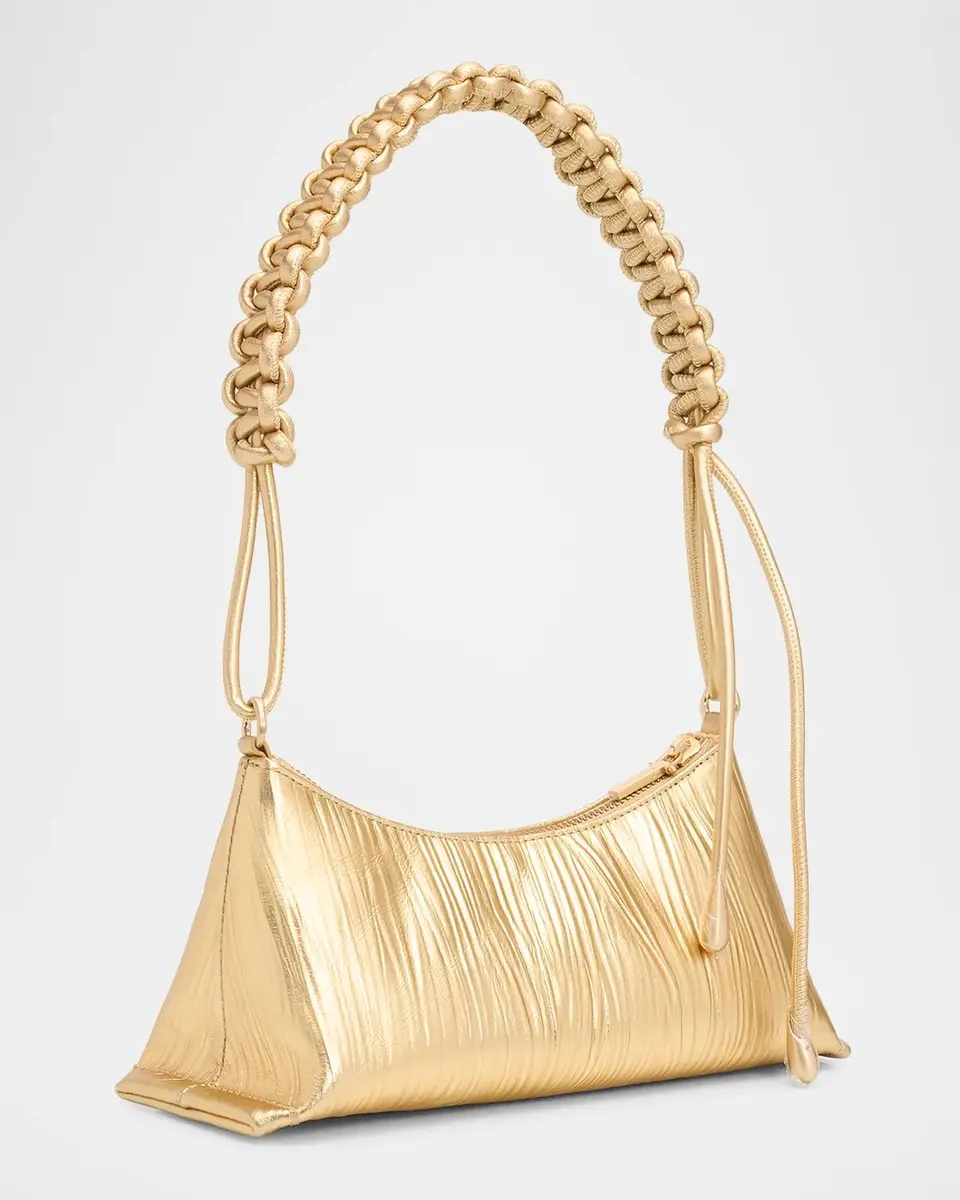 Cult Gaia Osa Metallic Leather Shoulder Bag | Thumbnail 3